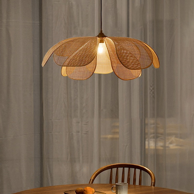 Vine Woven Pendant Lamp Restaurant Homestay