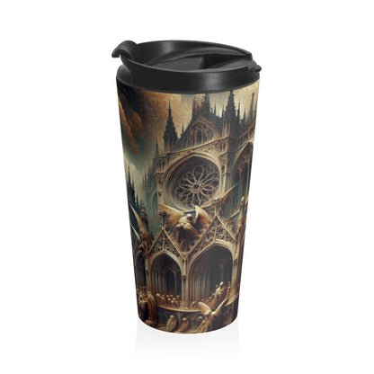 - The Alien Stainless Steel Travel Mug Gothic Art