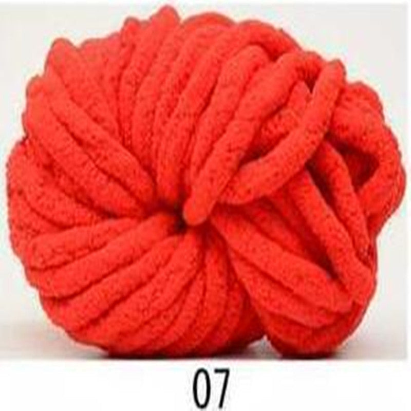 2.5cm thick icicle super thick chenille yarn