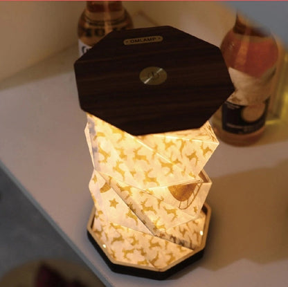 Wireless Rechargeable Rotating Creative Book Light