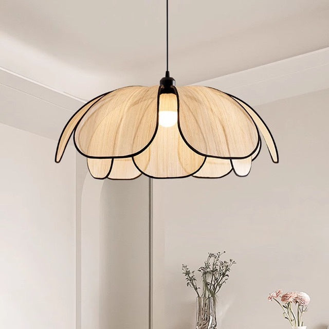 Dining Roomliving Room Cream Style Chandelier Bedroom Petal Lamp