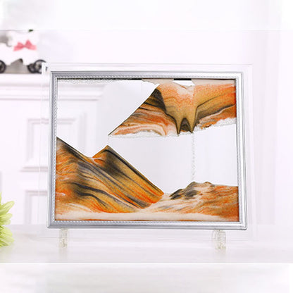 Landscape Painting Glass Quicksand Painting