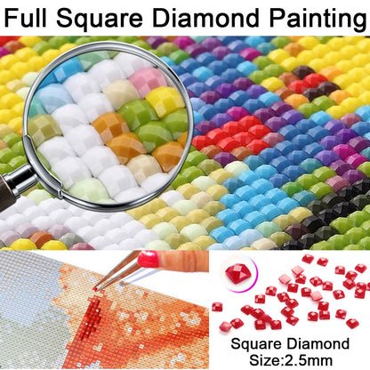 Full Square Round Diamond Embroidery Rhinestone Sewing Decoration