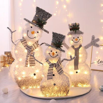 Christmas Fashion Luminous Snowman Decorations Ornaments