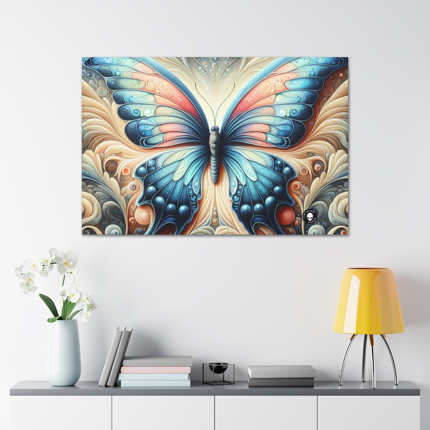 "Butterfly Transformation" - The Alien Canva Symbolism