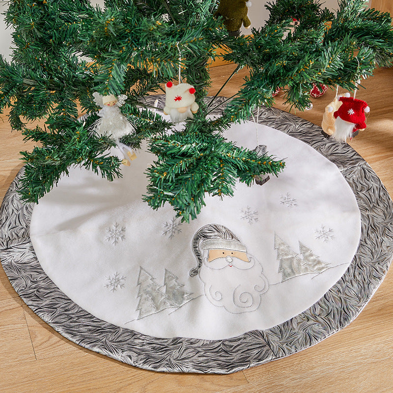 Cartoon Christmas-tree Skirt High-end Scene Decoration Supplies