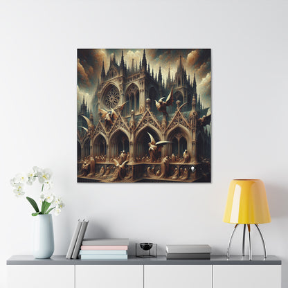 - The Alien Canva Gothic Art