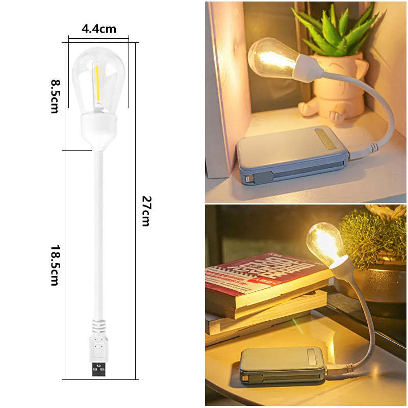 Usb Rechargeable Folding Tungsten Night Light