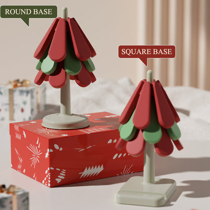 Coussin de table à manger résistant aux hautes températures pour sapin de Noël