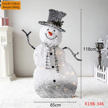 Christmas Fashion Luminous Snowman Decorations Ornaments