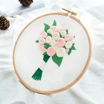 Paquet de matériel de broderie DIY