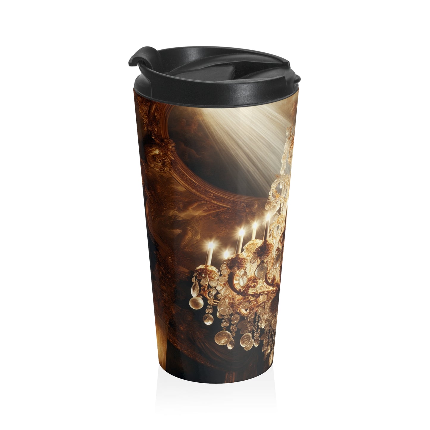 "Heavenly Splendor" - The Alien Stainless Steel Travel Mug Baroque Style