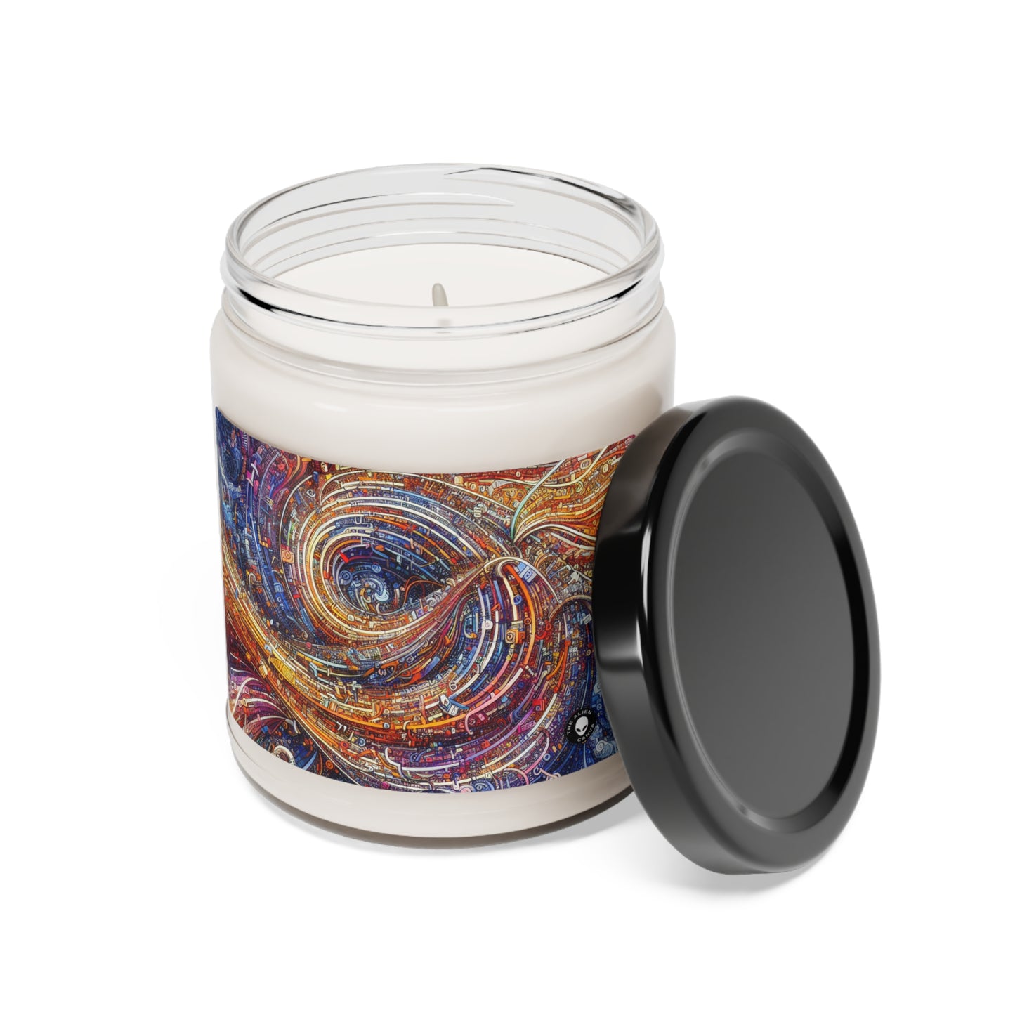 'Cyber Journeys' - The Alien Scented Soy Candle 9oz Digital Art