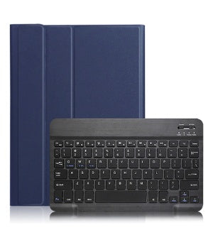 Tablette 10,2 pouces - Étui intelligent avec clavier Bluetooth sans fil amovible et rechargeable