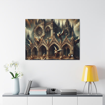 - The Alien Canva Gothic Art