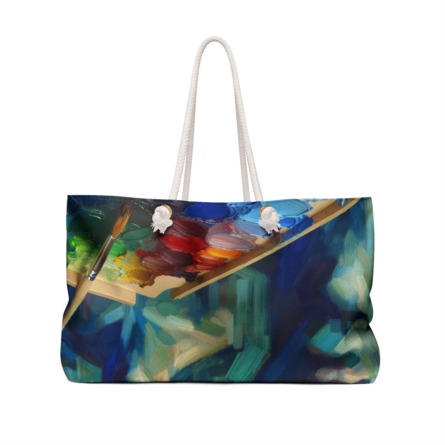 "Soothing Gaze" - The Alien Weekender Bag Expressionism Style