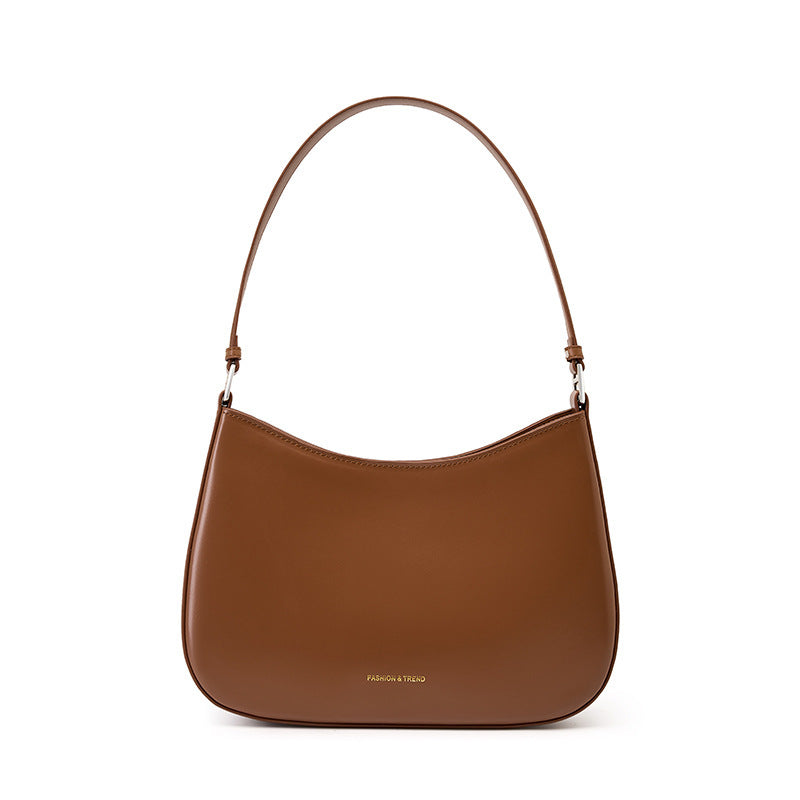 Bolso de cuero baguette de moda para mujer