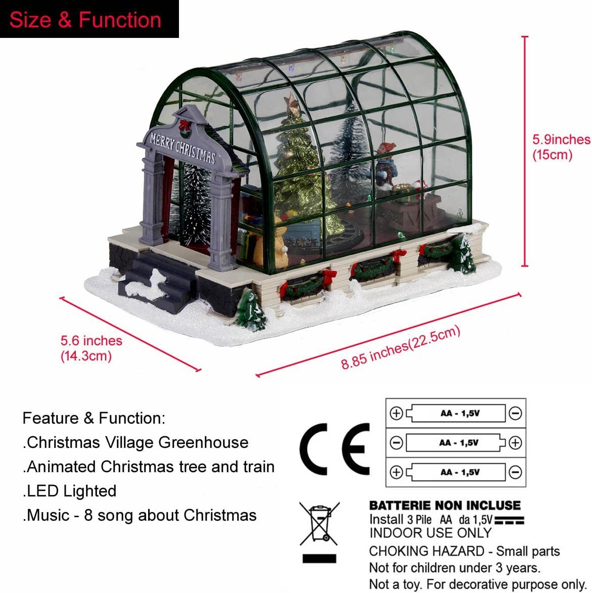 Music Box Christmas Home Desktop Creative Knickknacks