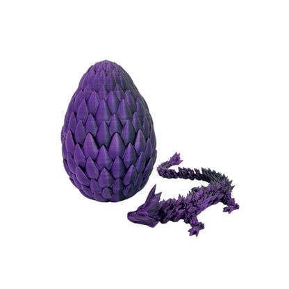 Print Dragon Egg Rainbow Crystal Dragon Joint Decoration Fish Tank Decoration Activity Gift Toys