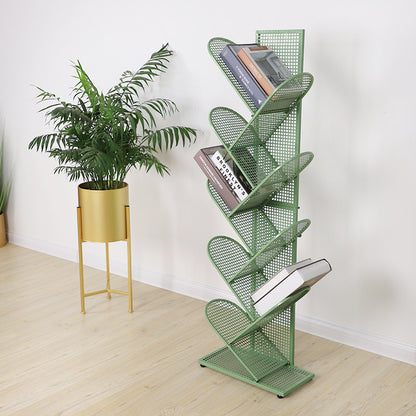 Ins Nordic Iron Art Tree Shaped Bookshelf