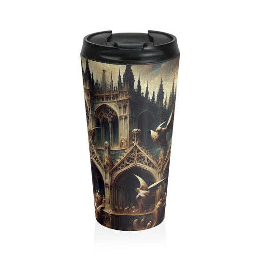 - The Alien Stainless Steel Travel Mug Gothic Art