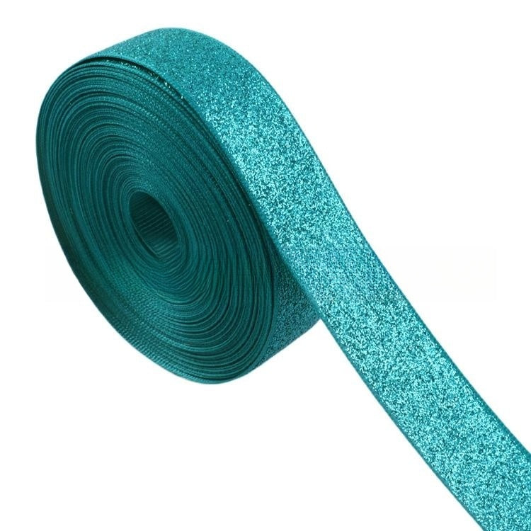 22mm Poudre De Poudre Couleur Unie Bricolage Bande Côtelée Ceinture En Polyester Accessoires De Vêtements