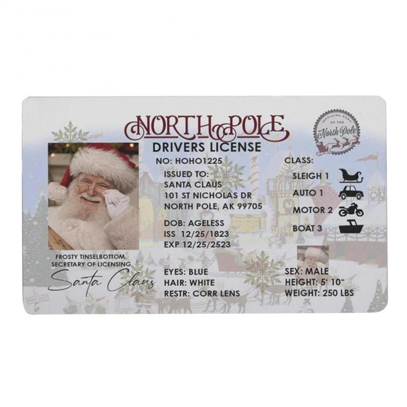 Christmas Gift For Children Sled Driving License