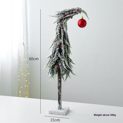 Arbre de Noël de bureau Wry Neck Décoratif pour bureau