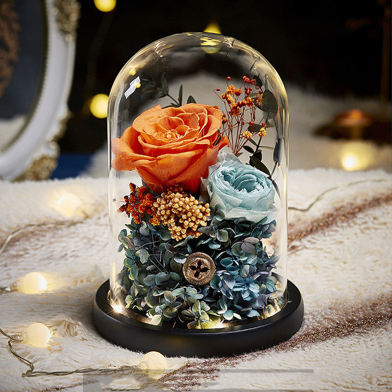 Rose Bouquet Christmas Ornaments For Lovers