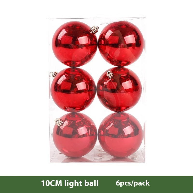 Christmas Decoration Atmosphere Pendant Red Ball