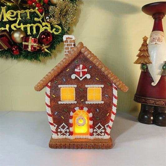 Christmas Gingerbread Man Decoration Christmas Light-emitting Decorations