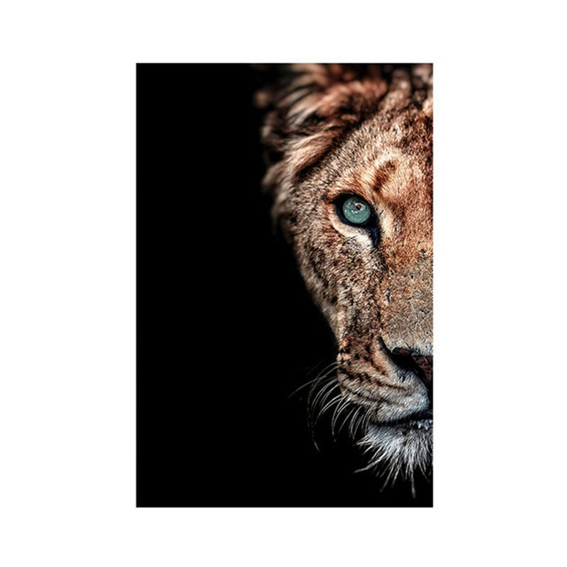 Lion Poster Hanging Painting