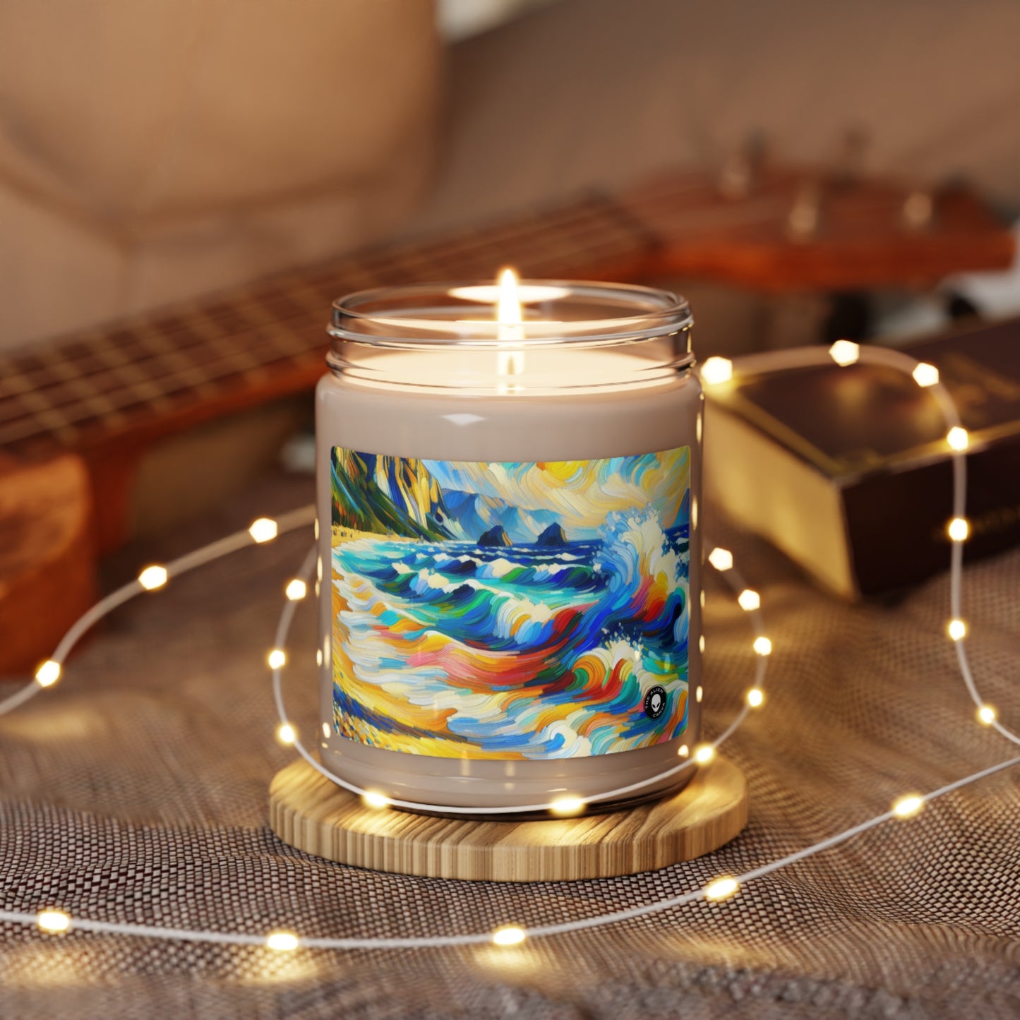 "The Fauvist Shore" - The Alien Scented Soy Candle 9oz Fauvism