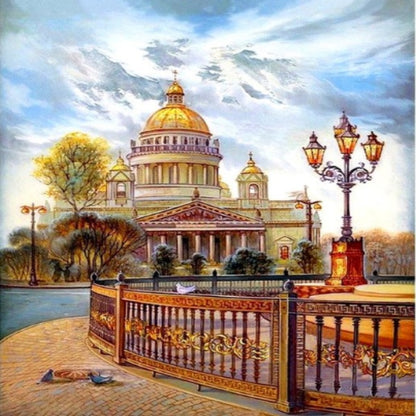 XXL - 5D Diamond Painting - Cathedral Scenic