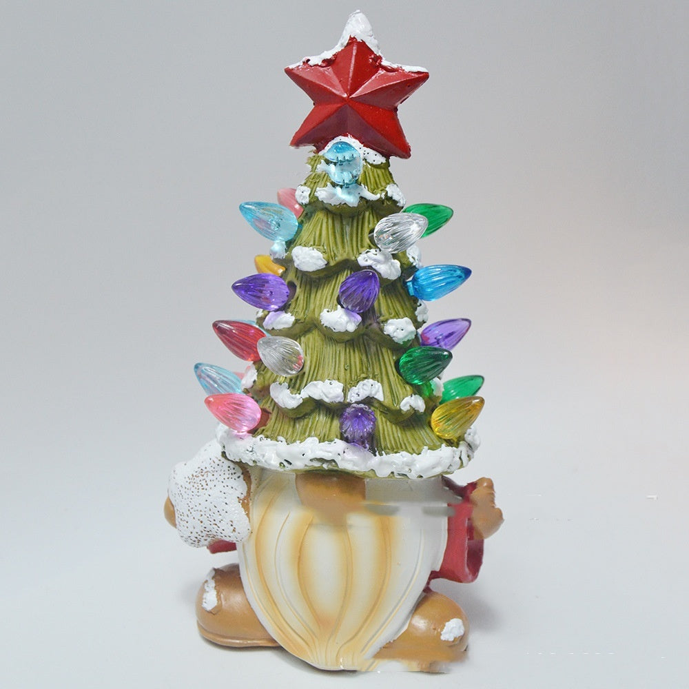 Christmas Tree Sculpture Decorative Crafts Ornaments