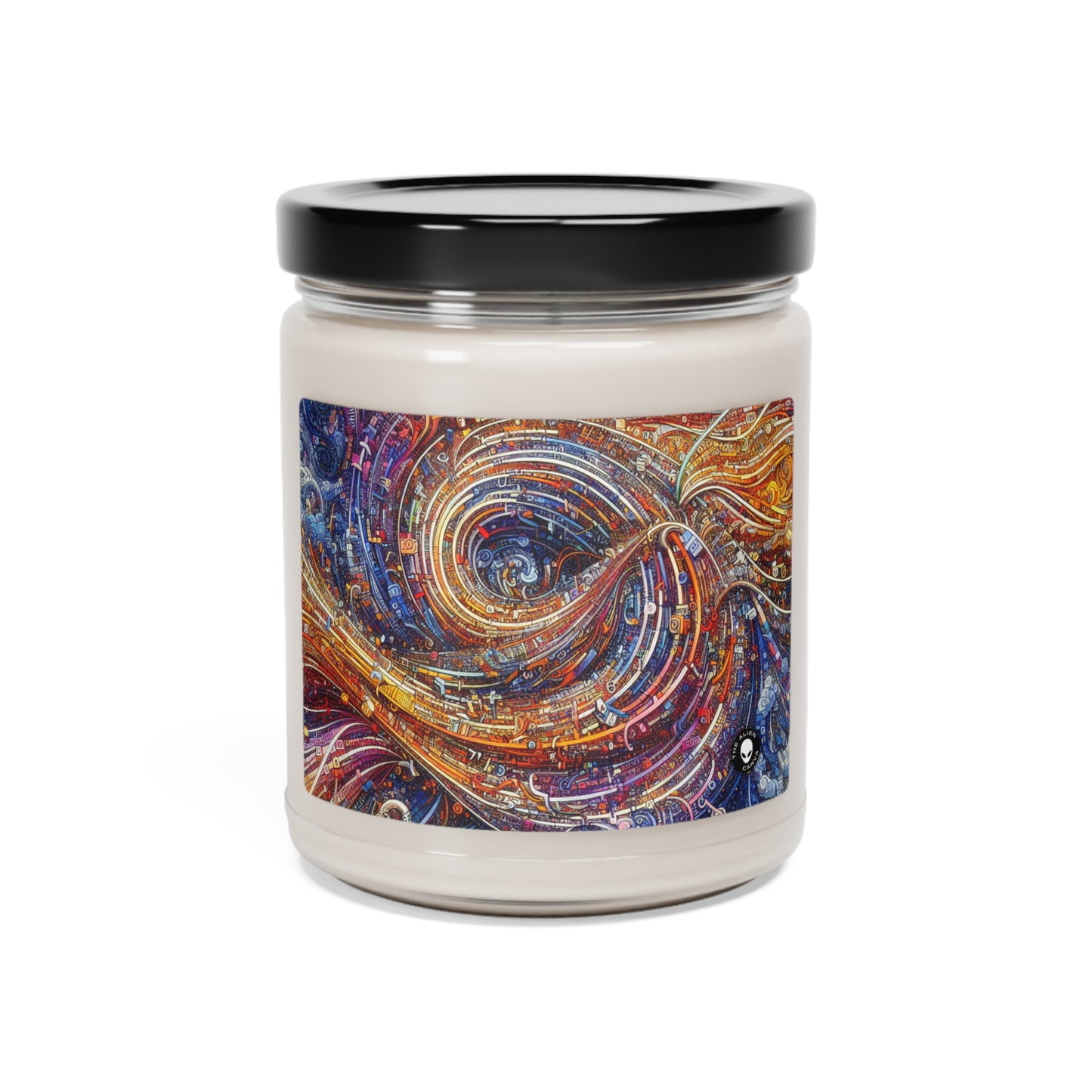 'Cyber Journeys' - The Alien Scented Soy Candle 9oz Digital Art