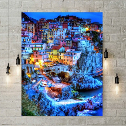 5D Diamond Painting - Cinque Terre painting