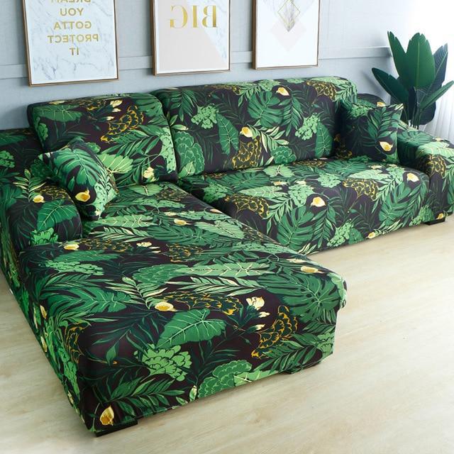 Modern Elastic Kaleidoscope Fabric Sofa Cover