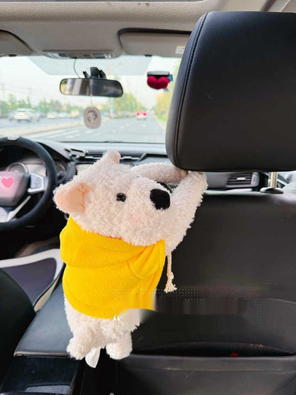 Car Hanging Tissue Box Plush Doll Decoration