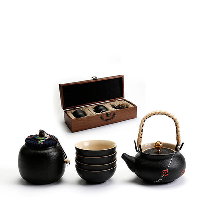 Ceramic Kung Fu Tea Set Gifts Gifts To Customers Souvenirs Opening Gifts