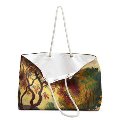 "Fauvist Garden Oasis" - Le sac de week-end Alien style fauvisme