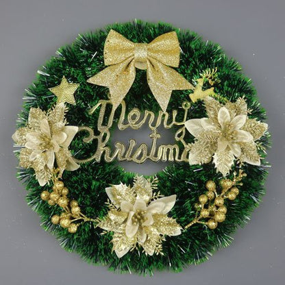 Christmas Decorations Festival Wreath Wreath Window Layout Door Hanging Site Layout Christmas Product