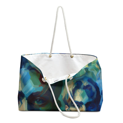 "Soothing Gaze" - The Alien Weekender Bag Expressionism Style