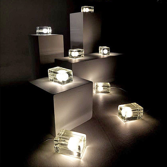 Nordic Block Lamp Glow Brick Modern Simple Creative Personality Bedroom And Wedding Room Decoration