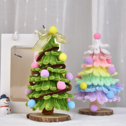 Mini Christmas Tree Diy Material Package