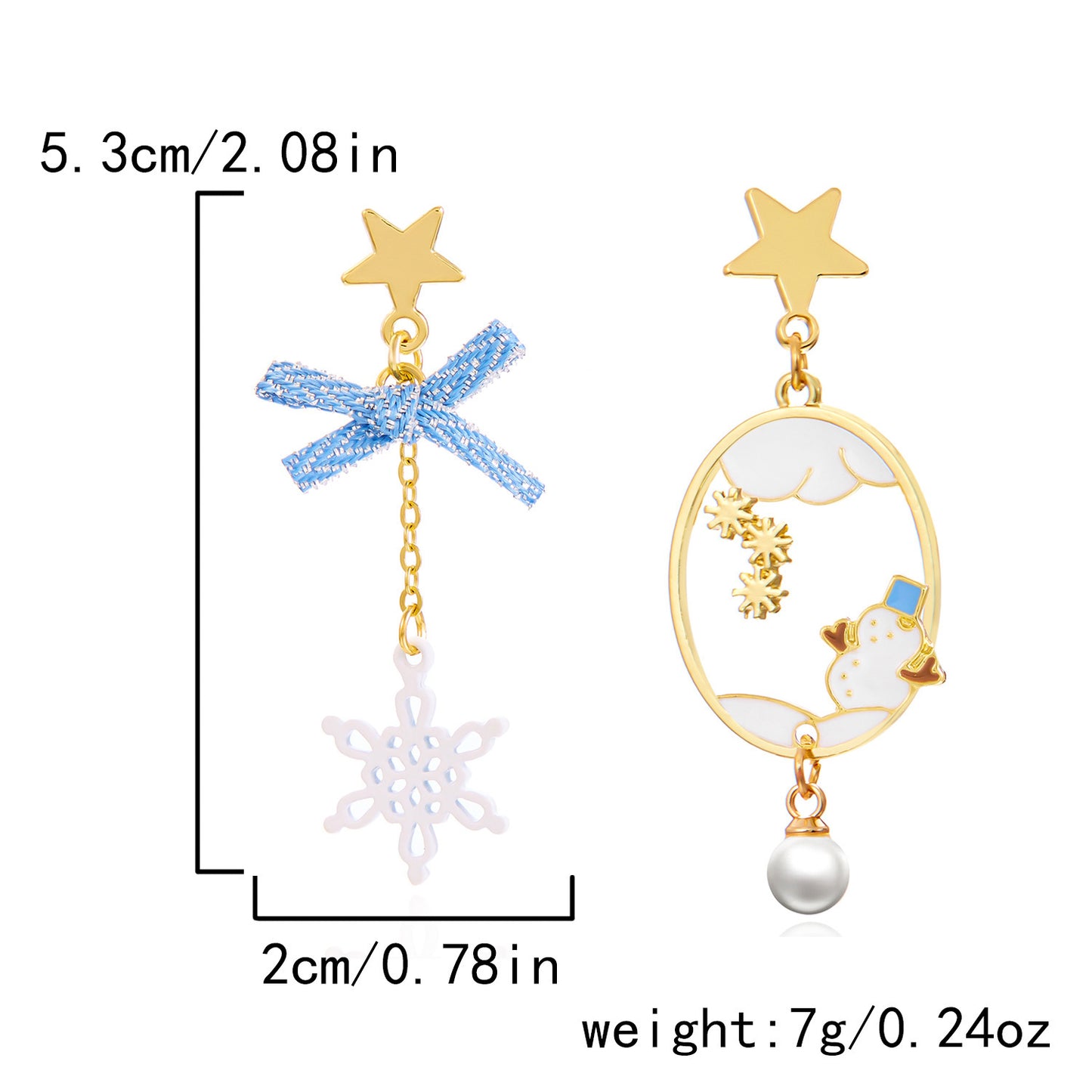 Guirlande de cloches et nœuds pour sapin de Noël en diamant