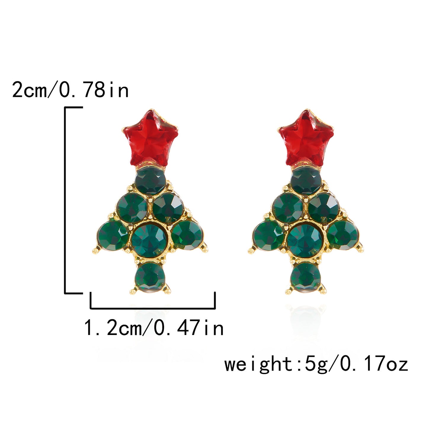 Guirlande de cloches et nœuds pour sapin de Noël en diamant