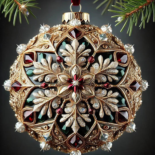 Pendentif en acrylique pour décoration de sapin de Noël