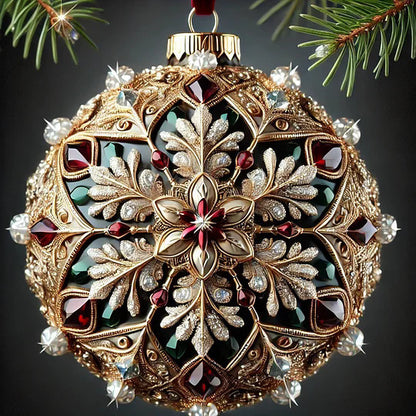 Pendentif en acrylique pour décoration de sapin de Noël