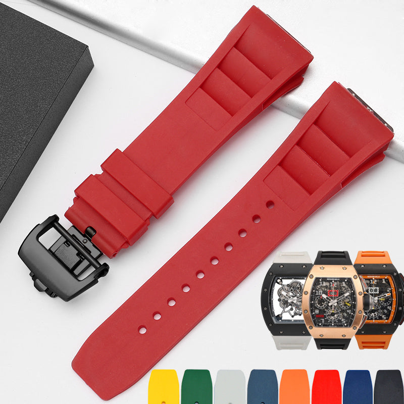 Accueil Mode Accessoires avec bracelet en caoutchouc minimaliste